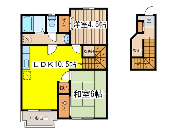 シェモアの物件間取画像